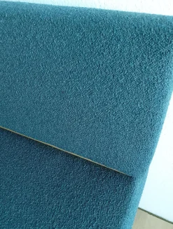 Essgruppe Vtektura Living Tisch Wildeiche Rustiko Schwarz Bank Und Stühle Stoff Select Mineralblau Und Schwarz Gestell Metall