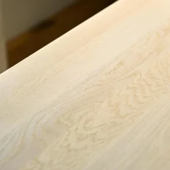 Esstisch 3300 10 Kara Eiche 940 Kreideweiss Lackiert Maserung Quer