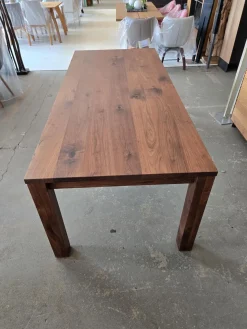 Esstisch 2011 Astiger Nussbaum Äste Mit Harz Ausgegossen Mit Auszug