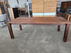 Esstisch 2011 Astiger Nussbaum Äste Mit Harz Ausgegossen Mit Auszug