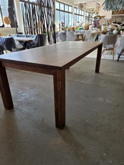 Esstisch 2011 Astiger Nussbaum Äste Mit Harz Ausgegossen Mit Auszug