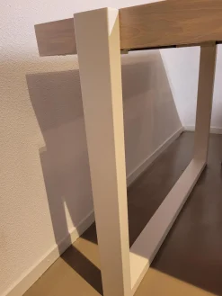 Esstisch Alef Esche Massiv Blonde Lak