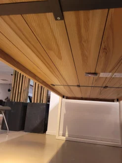 Esstisch Alef Esche Massiv Blonde Lak