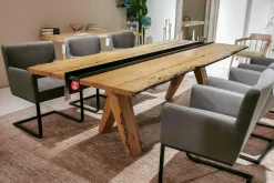 Esstisch Canal Eiche Briccola Eichenpfähle Lagune Venedigs