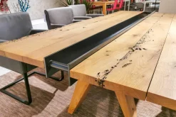 Esstisch Canal Eiche Briccola Eichenpfähle Lagune Venedigs