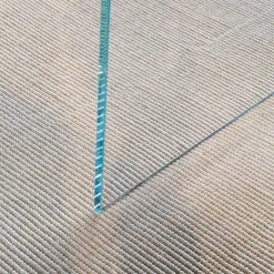 Esstisch Contur Eiche Astig Gebürstet Geräuchert Und Weiß Geölt Mit Glaswangen Optiwhite Mit Auszug