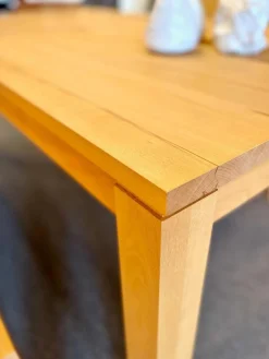 Esstisch Dacapo Kernbuche Massiv Natur Geölt Mit Klappeinlage Inklusive Sitzbank