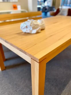 Esstisch Dacapo Kernbuche Massiv Natur Geölt Mit Klappeinlage Inklusive Sitzbank