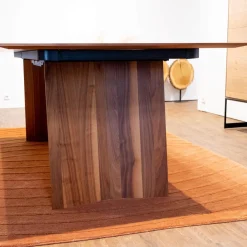 Esstisch Domus R16 Nussbaum Massiv Geölt Gewachst Seidenmatt