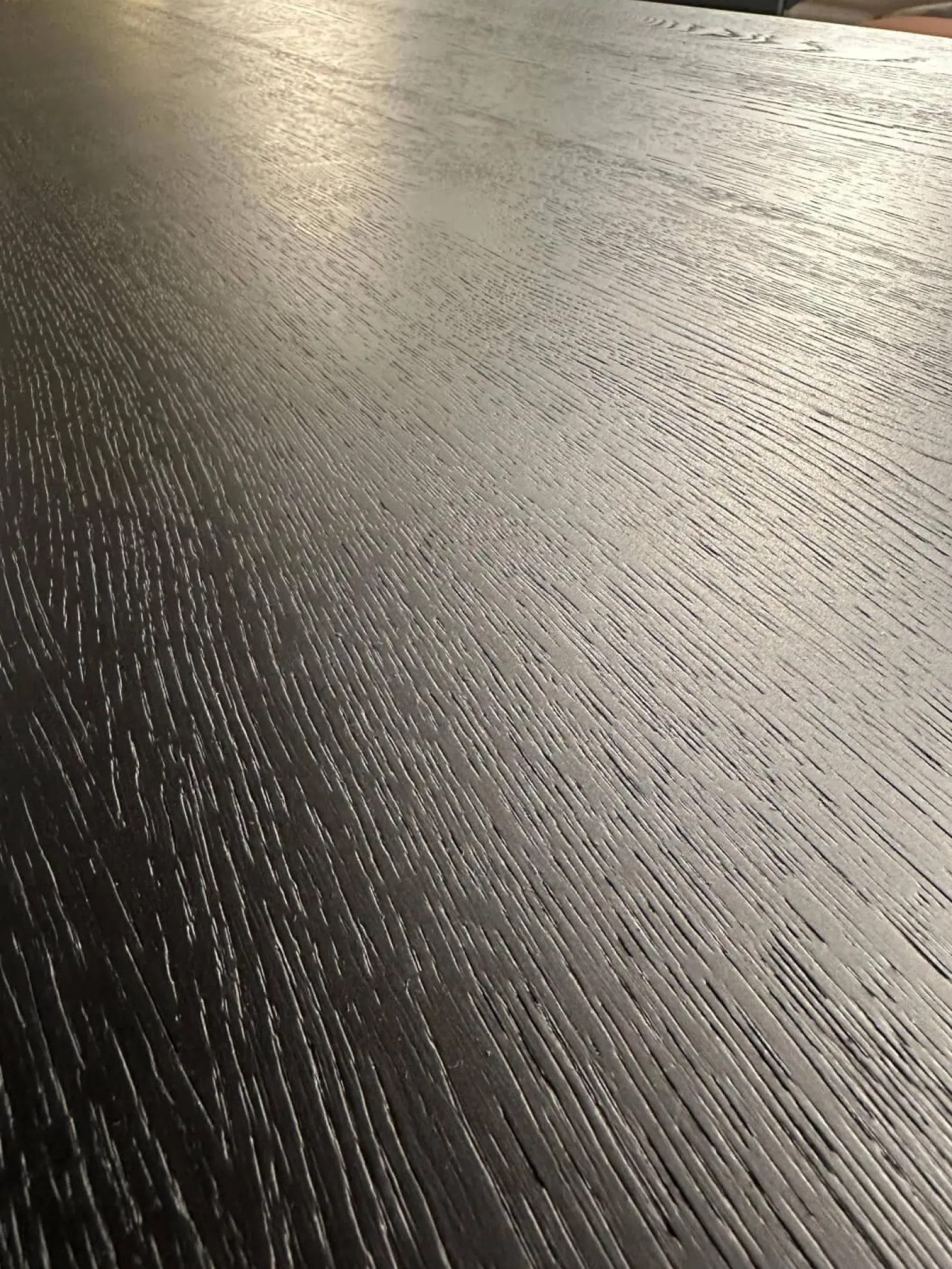 Esstisch Eiche Blackbird Schwarz Mit Abgerundeten Ecken