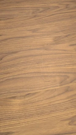 Esstisch ET524 200 Platte Nussbaum Natur Geplankt Lackiert Gestell Schwarz Lackiert Mit Auszug Ohne Stühle