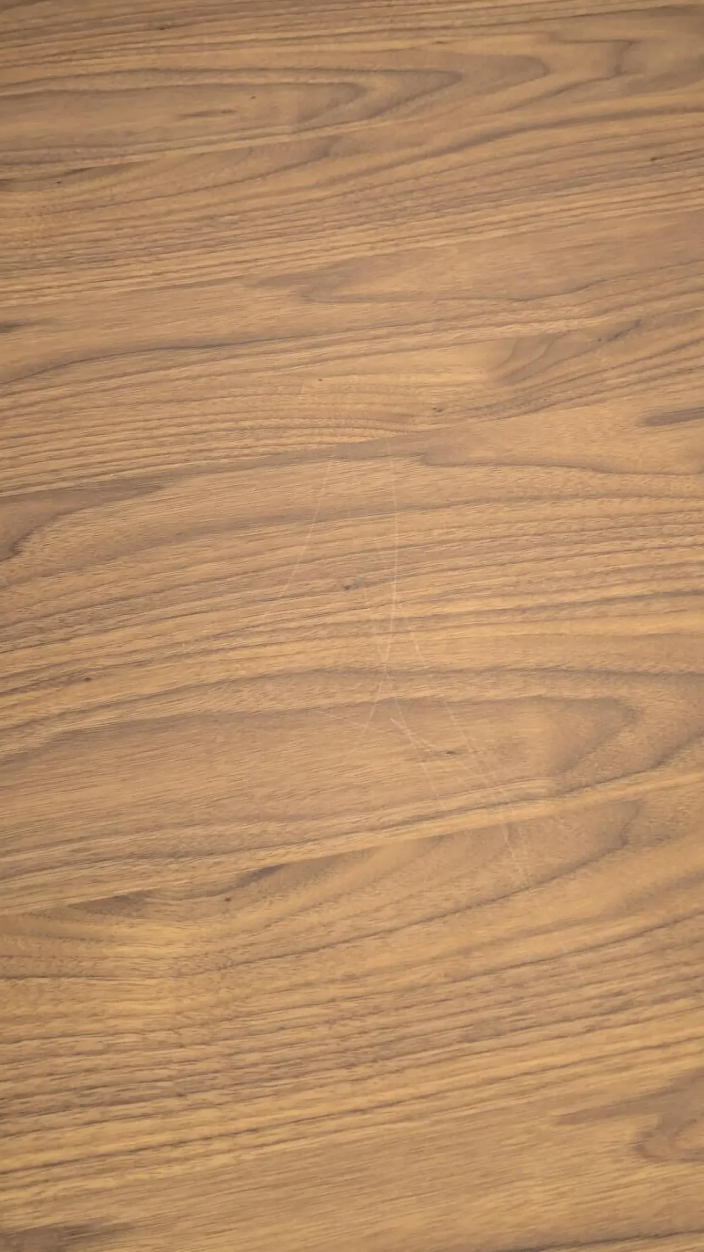 Esstisch ET524 200 Platte Nussbaum Natur Geplankt Lackiert Gestell Schwarz Lackiert Mit Auszug Ohne Stühle