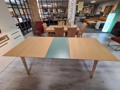 Esstisch Face Eiche Sand FU Furniert 180x95