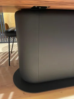 Esstisch Gaia Platte Nussbaum Massiv Natur Geölt