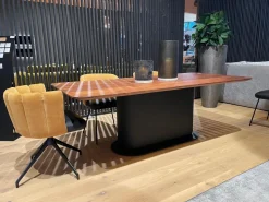 Esstisch Gaia Platte Nussbaum Massiv Natur Geölt