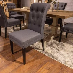 Esstisch GM220 Polsterstuhl Frederik AP B Page Grey 65 Mit 6 Stühlen
