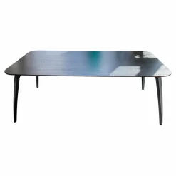 Esstisch Gubi Dining Table Platte Esche Schwarz Semi Matt Lackiert