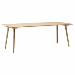 Esstisch In Between SK5 Tischplatte Eichefurnier Klar Lackiert Gestell Eiche Massiv