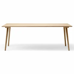 Esstisch In Between SK5 Tischplatte Eichefurnier Klar Lackiert Gestell Eiche Massiv