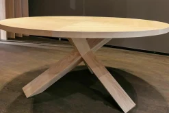 Esstisch La Rotonda Esche Massivholz Natur