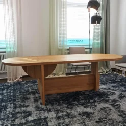 Esstisch Lot Eiche Massiv Geölt Mit Klappfunktion