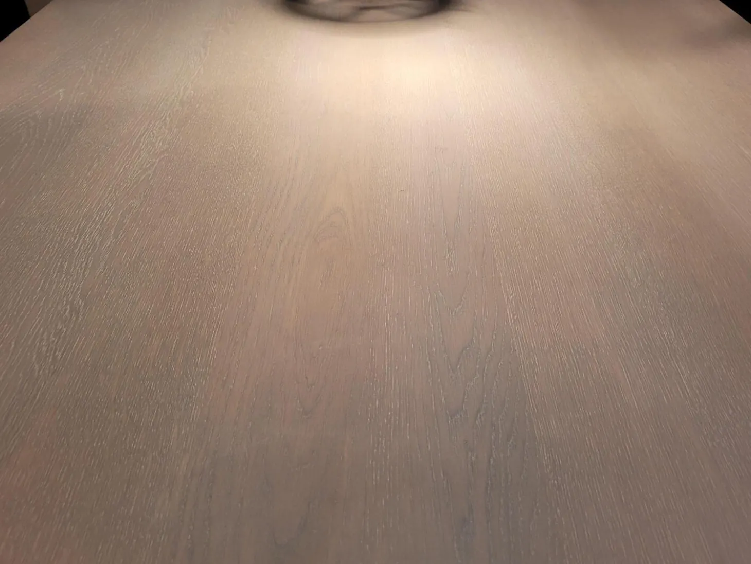 Esstisch Markant Eiche Massiv Silver Grey Matt Lackiert