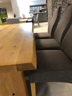 Esstisch Modell EBT 200 Wildeiche Massiv Geölt