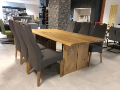 Esstisch Modell EBT 200 Wildeiche Massiv Geölt