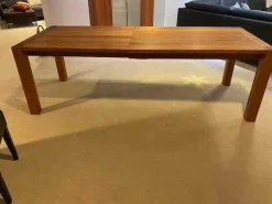 Esstisch Omega Amerikanischer Kirschbaum Massiv Geölt Ausziehbar