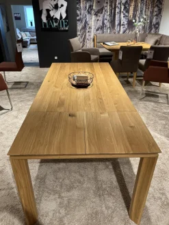 Esstisch Oslo Asteiche Massiv Inklusive Klappeinlage