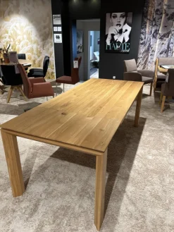 Esstisch Oslo Asteiche Massiv Inklusive Klappeinlage