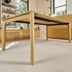 Esstisch Passion Vollholz Eiche sandfarbig Ölbeize Mit Hartwachsanteil