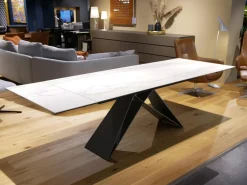 Esstisch Premier Keramik Drive Marmi Matt Golden Calacatta KM05