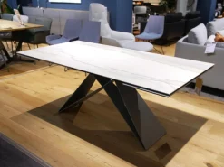 Esstisch Premier Keramik Drive Marmi Matt Golden Calacatta KM05