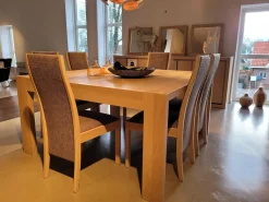 Esstisch Quba Eiche Mit 6 Stühlen