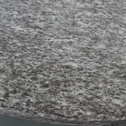 Esstisch Ristoro Platte Granit Untergestell Gußeisen Schwarz Lackiert