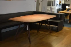 Esstisch Seito Nussbaum Massiv Geölt mit Splintanteil