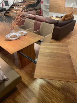 Esstisch Sigma Eiche Massiv Geräuchert Inklusive Auszug