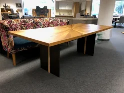 Esstisch Stella Eiche Massiv Antik Sternförmig Verleimt