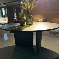 Esstisch Tobi-Ishi Zementmörtel Schwarz