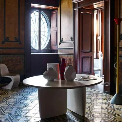 Esstisch Tobi-Ishi Zementmörtel Schwarz