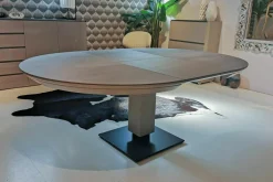 Esstisch Todo 6116 M60A Keramik Matt Rock Cemento Grigio Grau