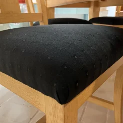 Esstisch Und 4 Stühle Terra Pinie Massiv Bezug Stoff Regula 1637-05