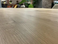 Esstisch V-Rock Living Alteiche Rustico Gebürstet mit Verlängerung