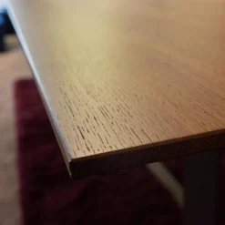 Esstisch Yoho Räuchereiche Lackiert Natur N101 Gestell RAL 7016 Anthrazitgrau