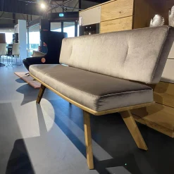 Esstischgruppe 4-er Stuhlgruppe Ennaj 2 Armlehner 2 Stühle 1 Bank