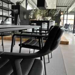 Esstischgruppe Large 972 Keramik Gestell Pulverbeschichteter Stahl Mit 6 Stühlen