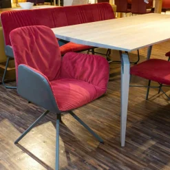 Esstischgruppe Mit Bank Und Stühle MR Nando Asteiche Natur