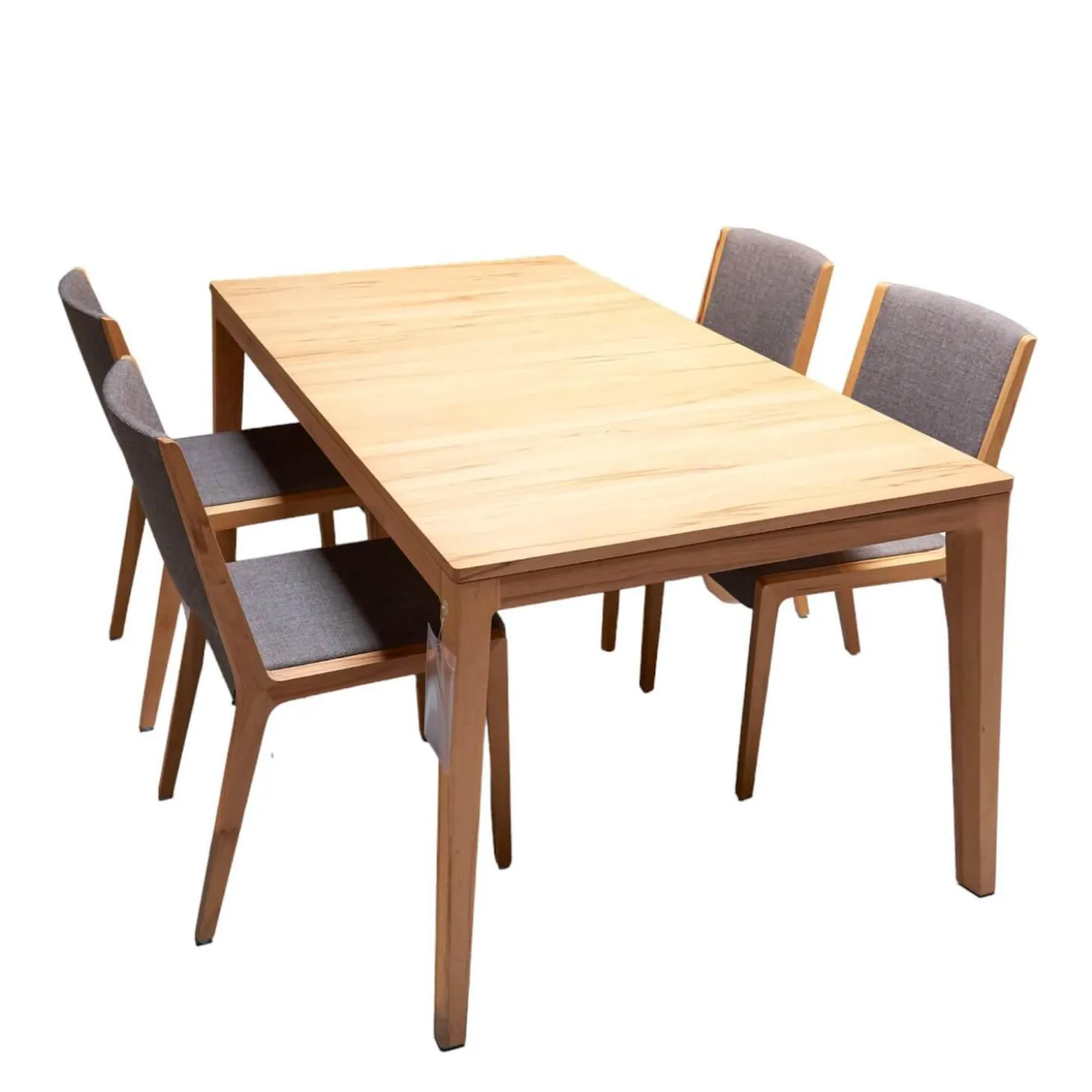 Esstischgruppe Mylon Mit 4 Stühlen Kernbuche Mit Einlegeplatte