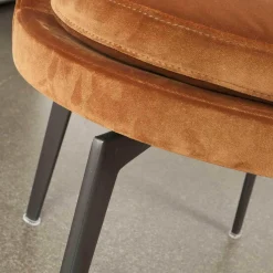 Esszimmerstuhl Feel Good Stoff Eldorado Orange